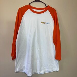 7 Eleven Reese's Oreo You Asked For It Raglan T Shirt Mens L Orange White